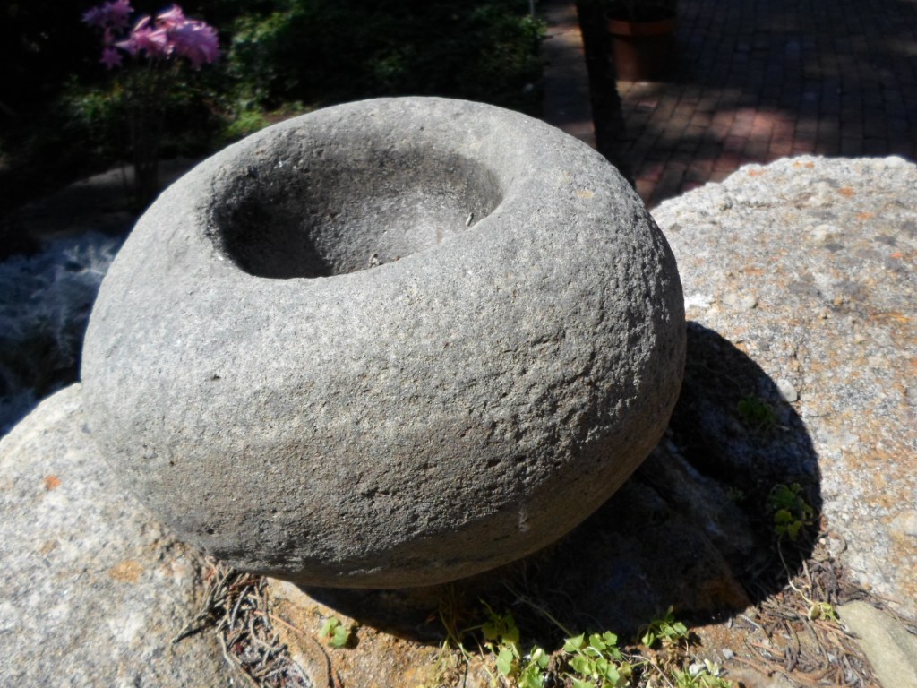 Stone bowl carved by Native Americans Western U.S.
