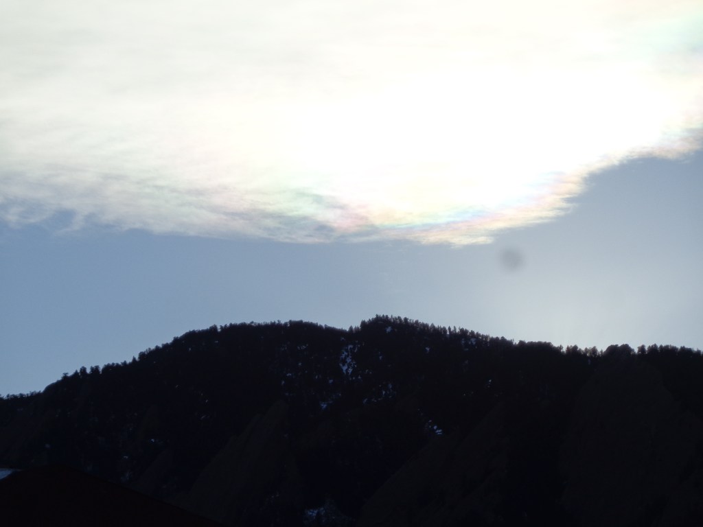 Colorado mountain wave cloud